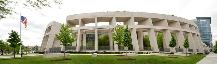 Front of the ATF Headquarters building