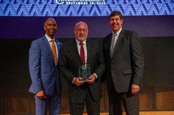 US Attorney Andrew Luger Presented Award by ATF Director and Deputy Director